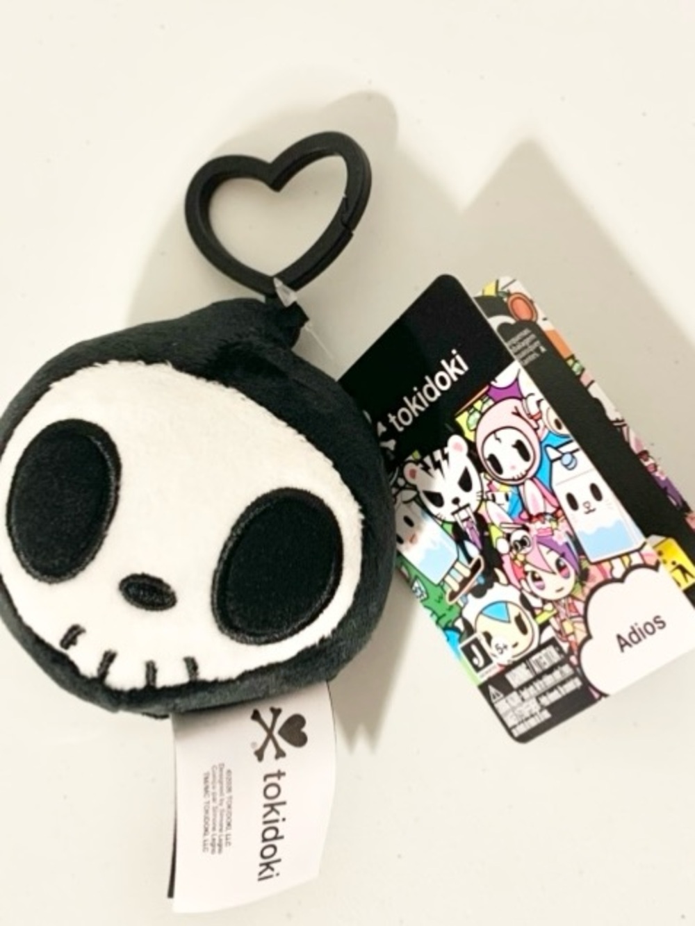 Tokidoki Adios Bag Charm Keychain Plush NEW